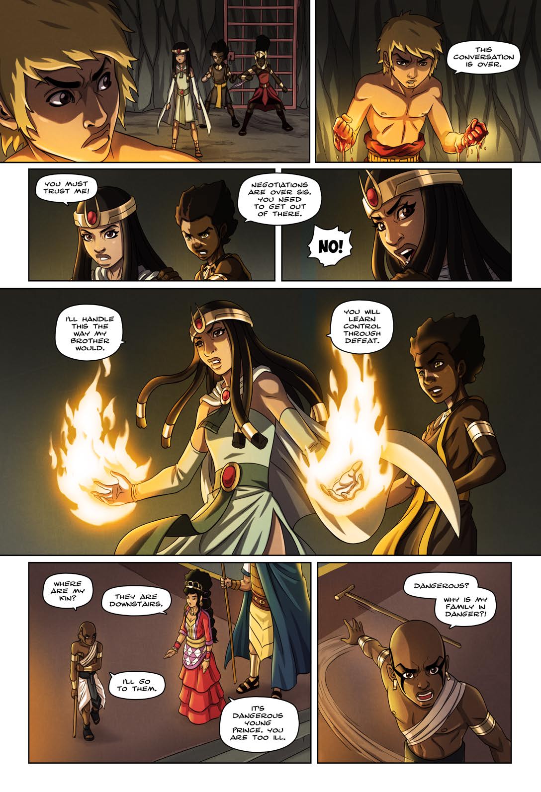 Black Sands Comic Book Series