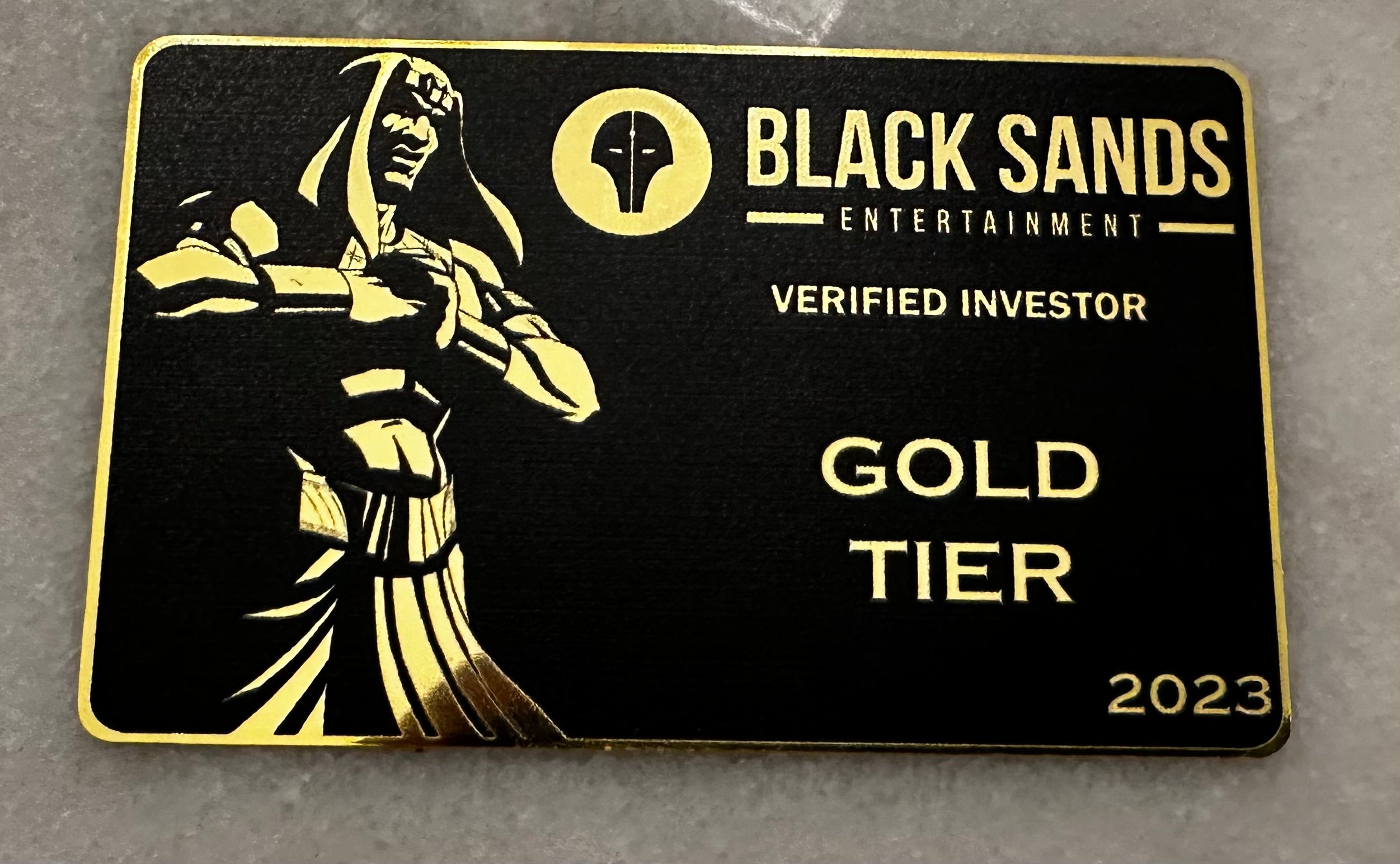 Gold Investor Card - Rah